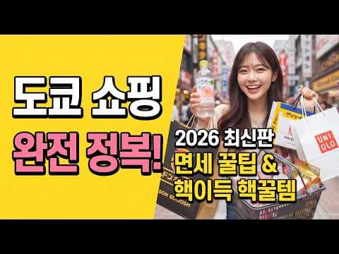 일본 쇼핑 지금 알아둘 도쿄쇼핑 여행 필수 스팟
